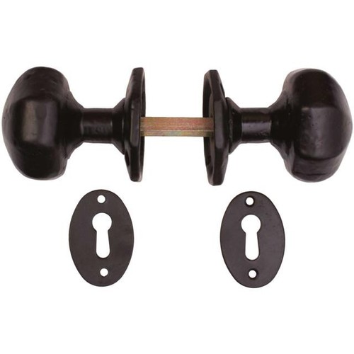 Cast iron door knob antique - door,