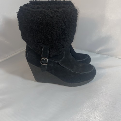 Bearpaw flatbush black size - black,