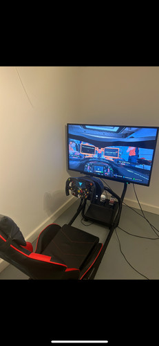 Full sim racing setup tv - sim,