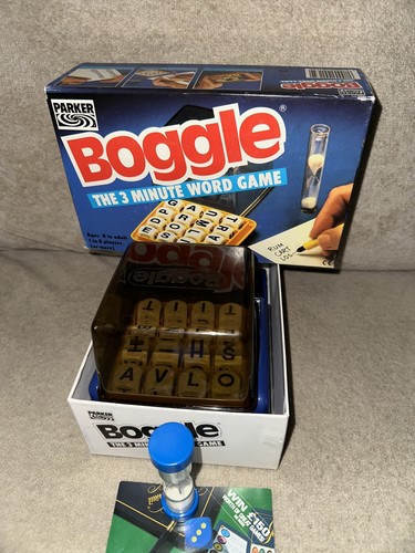 Vintage boggle board game - boggle,