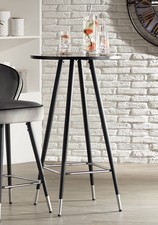 Elba Modern Wood Round Pub