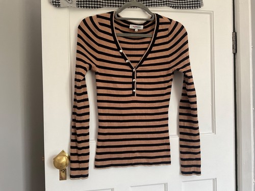 Morgan ladies brown - brown, stripe