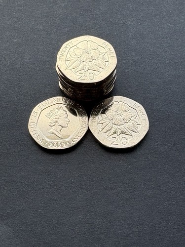 2022 helena 20p coins - 2022,