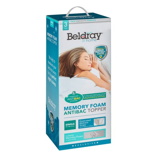 Beldray luxury memory foam - luxury,