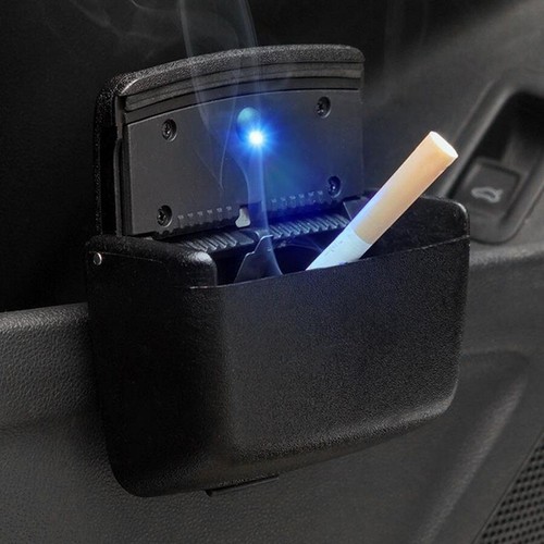 Universal car ashtray - ashtray, led