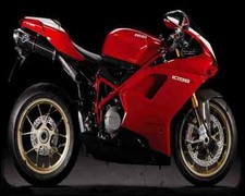 Ducati 1098R 08 2 A4 Photo Print Motorbike Vintage Aged