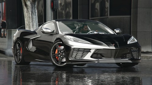 2020 corvette stingray - 2020, black