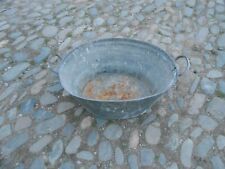 VINTAGE GALVANISED WASH TUB /