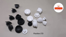 Hole Plugs Plastic Blanking Inserts Masking Finishing / Black/white