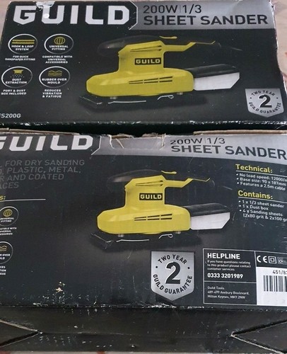 Guild sheet sander - sander,