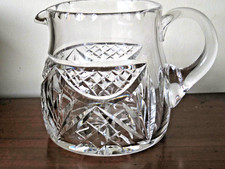 LARGE HEAVY VINTAGE CUT GLASS