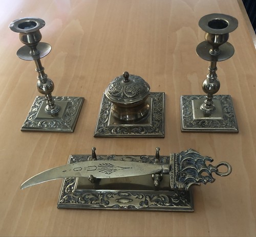 Antique vintage solid brass - solid,