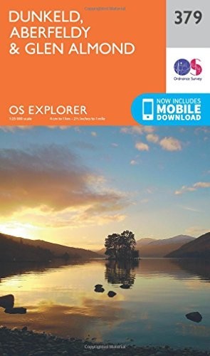 Explorer map 379 dunkeld - map,