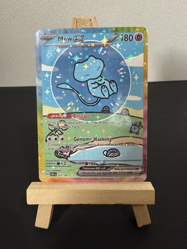 Bubble mew pokemon card - -,
