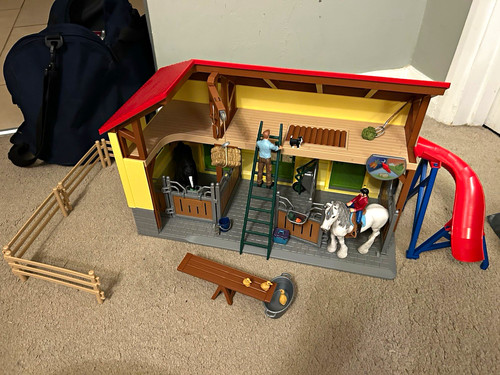Schleich farm world barn - , with