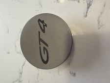 Porsche Gt4 Wheel Centre Cap 9P2601147 0B5 Platinum Satin Matt