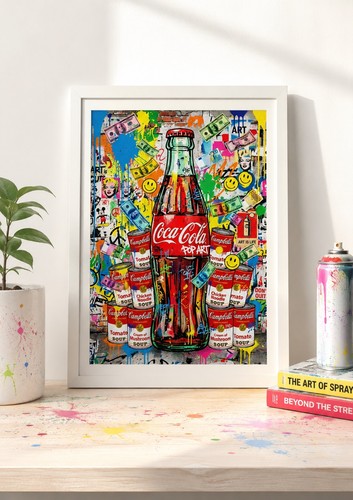 Coca cola graffiti - graffiti, mr