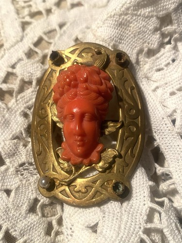 Antique art nouveau - art, coral