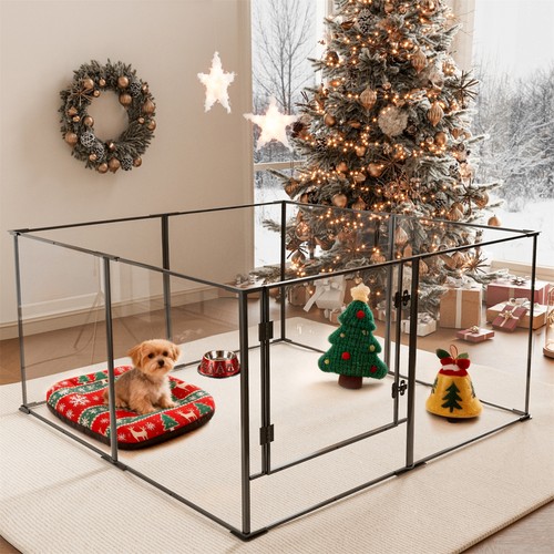 Large dog house spacious clear - dog,