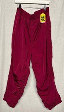 ZUMBAWEAR BNWT BURGUNDY PREP WOVEN TRACK PANTS SIZE XXL RRP £79 CG S15