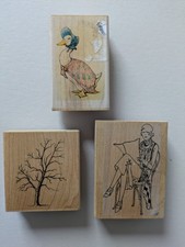 Ink Stamps X 3 - Art Deco