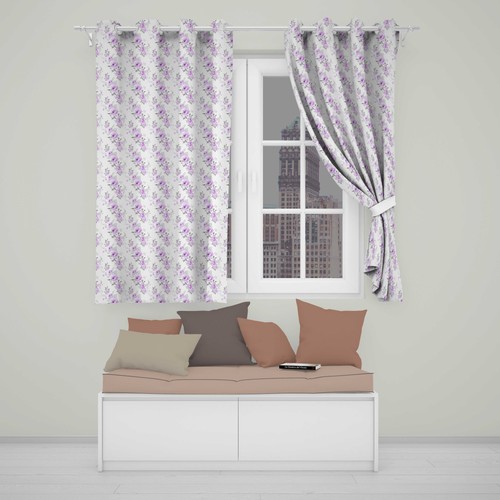 Blackout eyelet curtains - blackout,