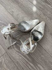 Women’s Dune Silver Strappy Sandal