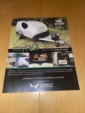Little Guy Trailers myPod Teardrop Camper RV One Page Color Brochure