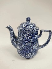 Burleigh Ironstone Blue Floral