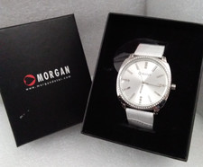 Ladies MORGAN Silver & White