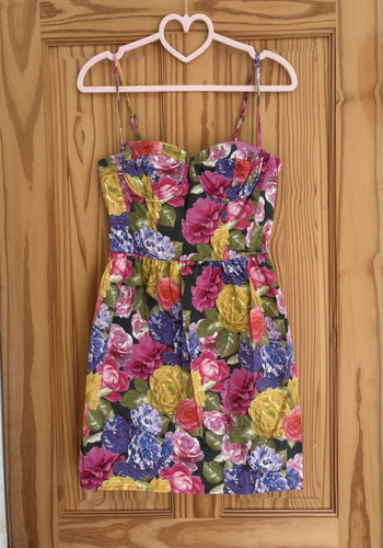 Topshop kate moss floral mini - topshop,