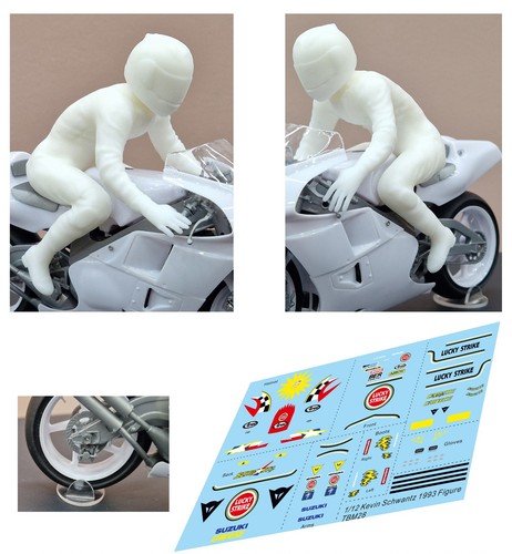 Figure rear stander and - rear, stander 