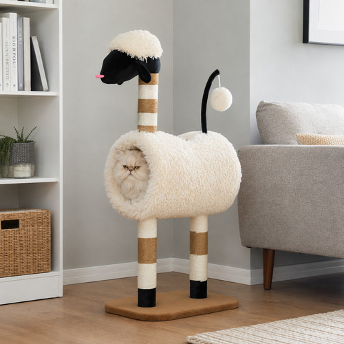 Sheep cat tree 98cm multi - tree,