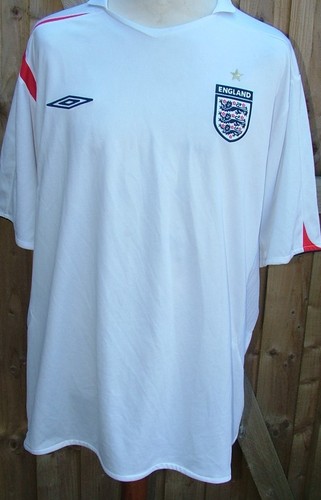 England umbro 2005 2007 home - umbro,