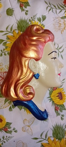 Large art deco - , lady