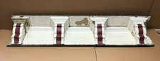 Antique Shabby White 55" Wood