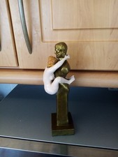 Erotic nude statuette