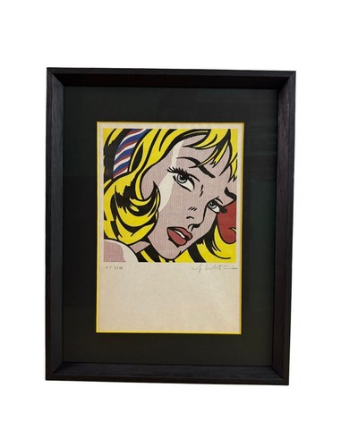 Roy lichtenstein crying girl - ,
