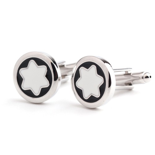 Fashion star mens cufflinks - star,