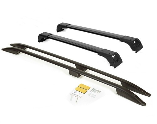 Black roof rails - roof, rack