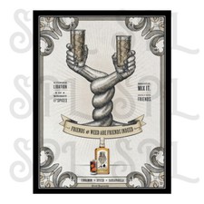 Jeremiah Weed Retro Replica style metal tin sign/plaque HOME Decor