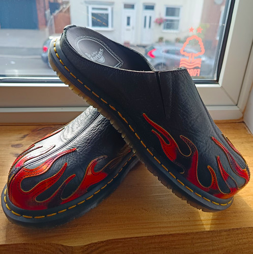 Martens san mule flame - san,