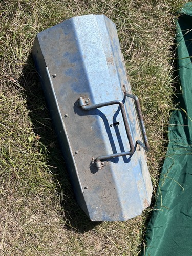 Vintage blue two piece tool - vintage,