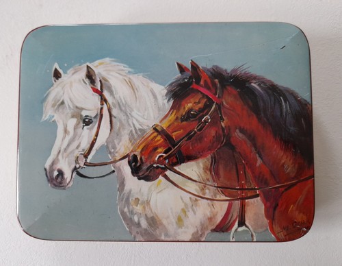 Tin featuring horses - tin, edward