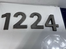 Cast Metal House Numbers