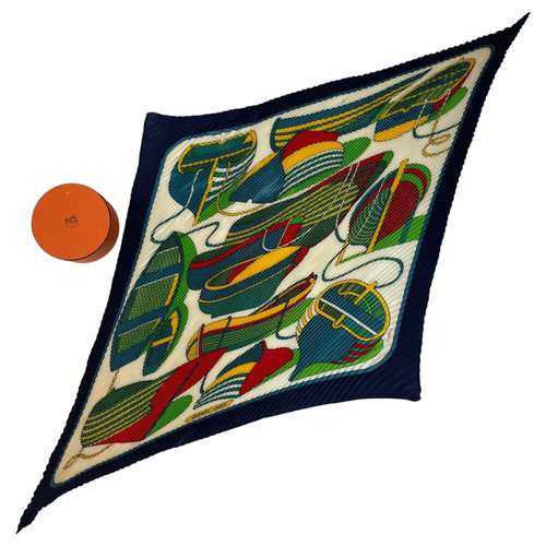 Hermes scarf pleated - scarf,