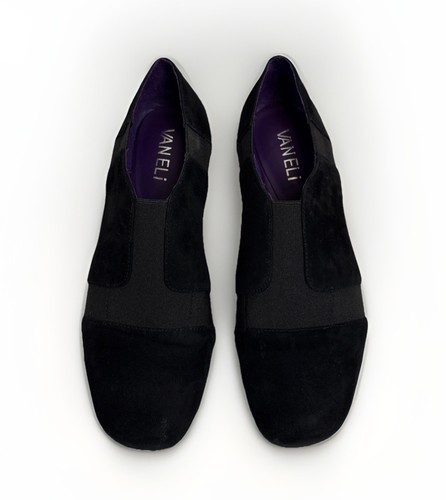 Vaneli mackie black suede - mackie, slip