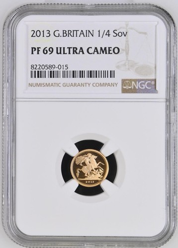 2013 gold quarter proof - gold,