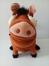 Disney Lion King Pumba The Warthog With Bugs Large Plush Toy