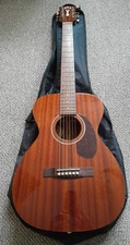Guild M-120 Acoustic Guitar Natural Gloss Finish All Solid Mahogany